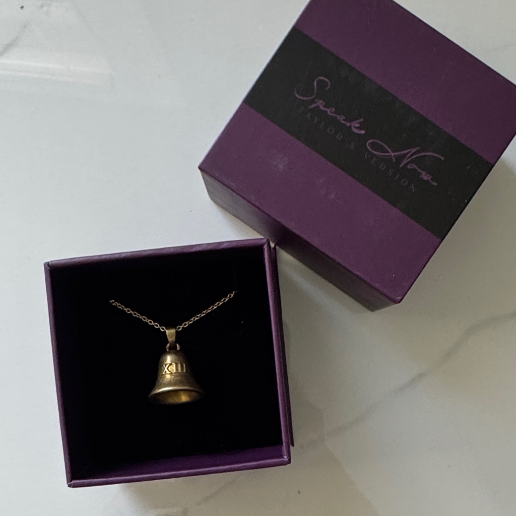 Taylor Swift Gold Bell Necklace 55$